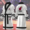 miami heat nba personalized fleece bathrobe rgcyy