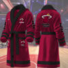 miami heat nba personalized fleece bathrobe s7gxz