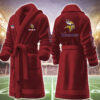 minnesota vikings nfl personalized fleece bathrobe xw0fg