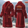 moto guzzi motocycles personalized fleece bathrobe f1vgm