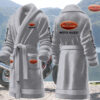 moto guzzi motocycles personalized fleece bathrobe oxxt3
