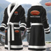 moto guzzi motocycles personalized fleece bathrobe p6y4b