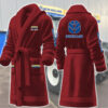 new holland motocycles personalized fleece bathrobe qlfus