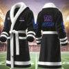 new york giants nfl personalized fleece bathrobe rjntc