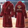 new york knicks nba personalized fleece bathrobe ka3g7