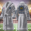 notre dame fighting irish ncaa fleece bathrobe mqvol