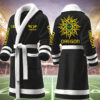 oregon ducks ncaa personalized fleece bathrobe duwvx