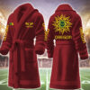 oregon ducks ncaa personalized fleece bathrobe t4klm