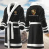 porsche motocycles personalized fleece bathrobe 2zg1j