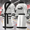 puma motocycles personalized fleece bathrobe pkrme