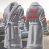 ram motocycles personalized fleece bathrobe 4j6tc