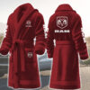 ram motocycles personalized fleece bathrobe ndzym