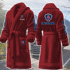 scania motocycles personalized fleece bathrobe 2qpsz