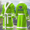scania motocycles personalized fleece bathrobe 6rtsu