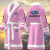 subaru motocycles personalized fleece bathrobe jfdju
