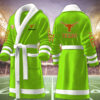 texas longhorns ncaa personalized fleece bathrobe mdgi7