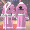 toronto raptors nba personalized fleece bathrobe rzlxi