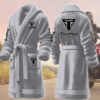 triumph motocycles personalized fleece bathrobe 9lno2