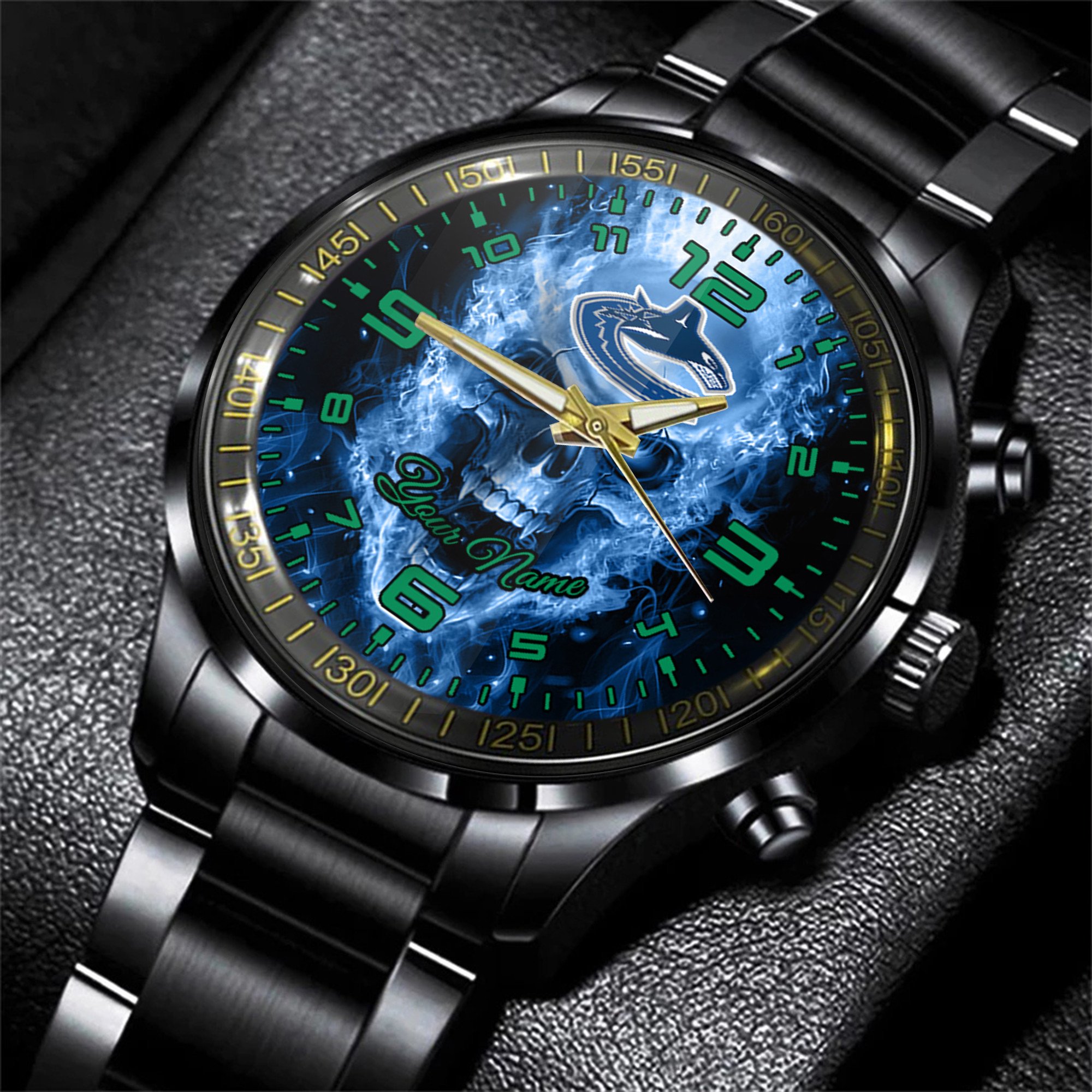 vancouver canucks nhl personalized style hand watch gift for fans 9yyhy