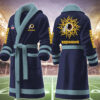 washington redskins nfl personalized fleece bathrobe hcbtv