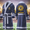 washington redskins nfl personalized fleece bathrobe wndue