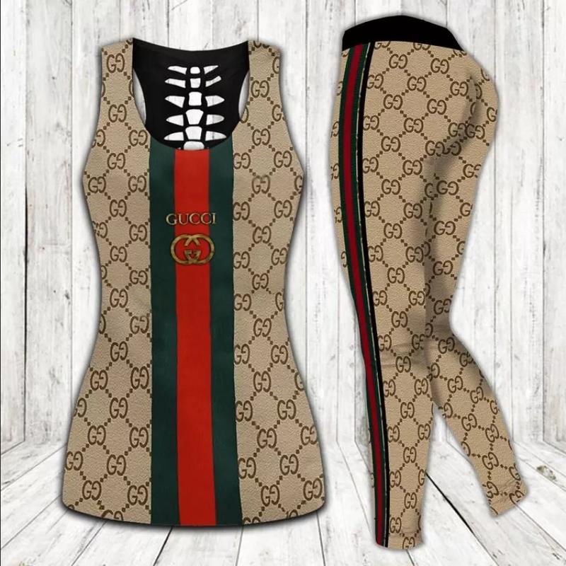 133255973502540182 gucci stripe tank top leggings luxury brand clothing clothes outfit gym for women 145 htls24skw