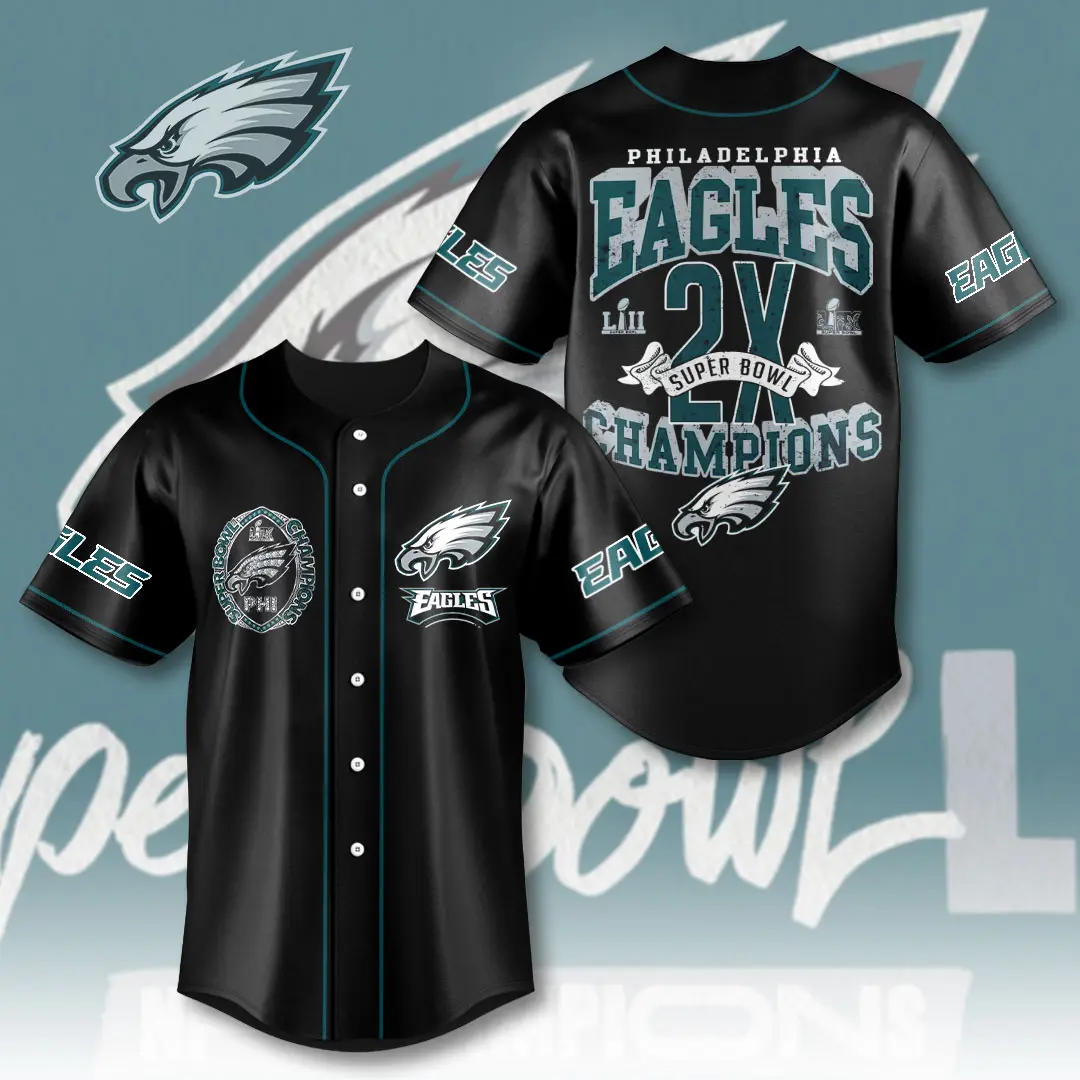 Philadelphia Eagles Baseball Jersey HOATT8797
