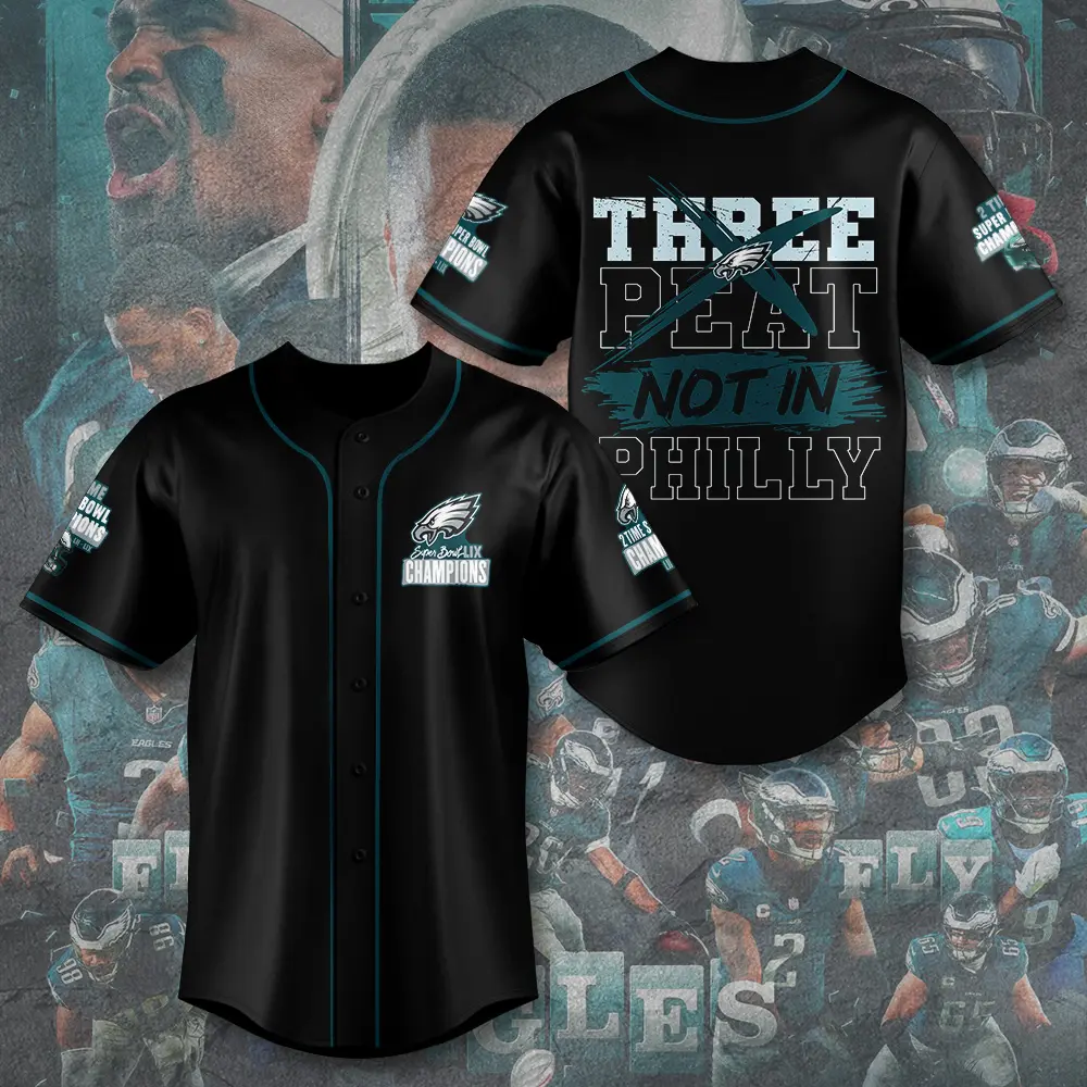Philadelphia Eagles Baseball Jersey TANTN11009