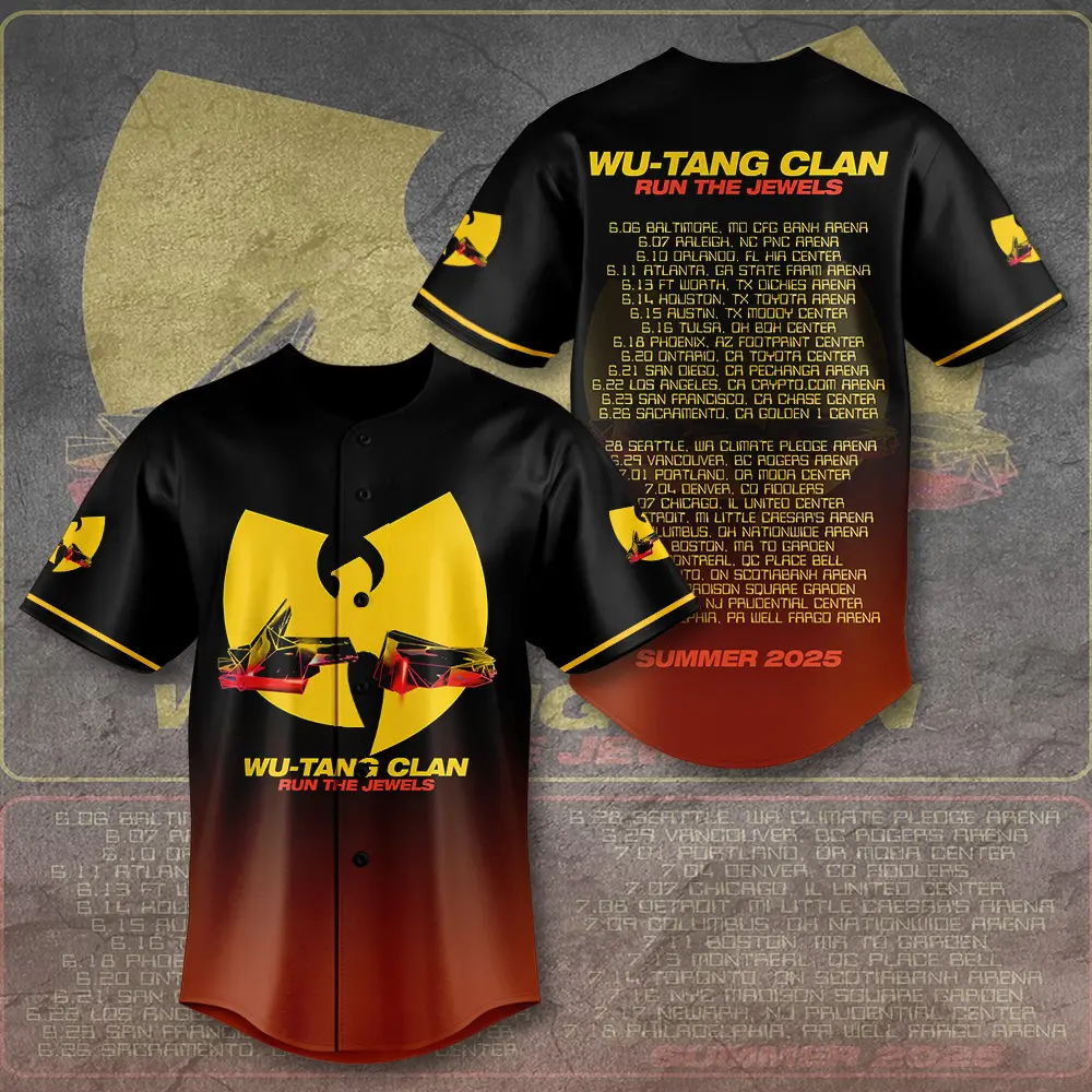 Wu tang Clan Baseball Jersey TANTN11164