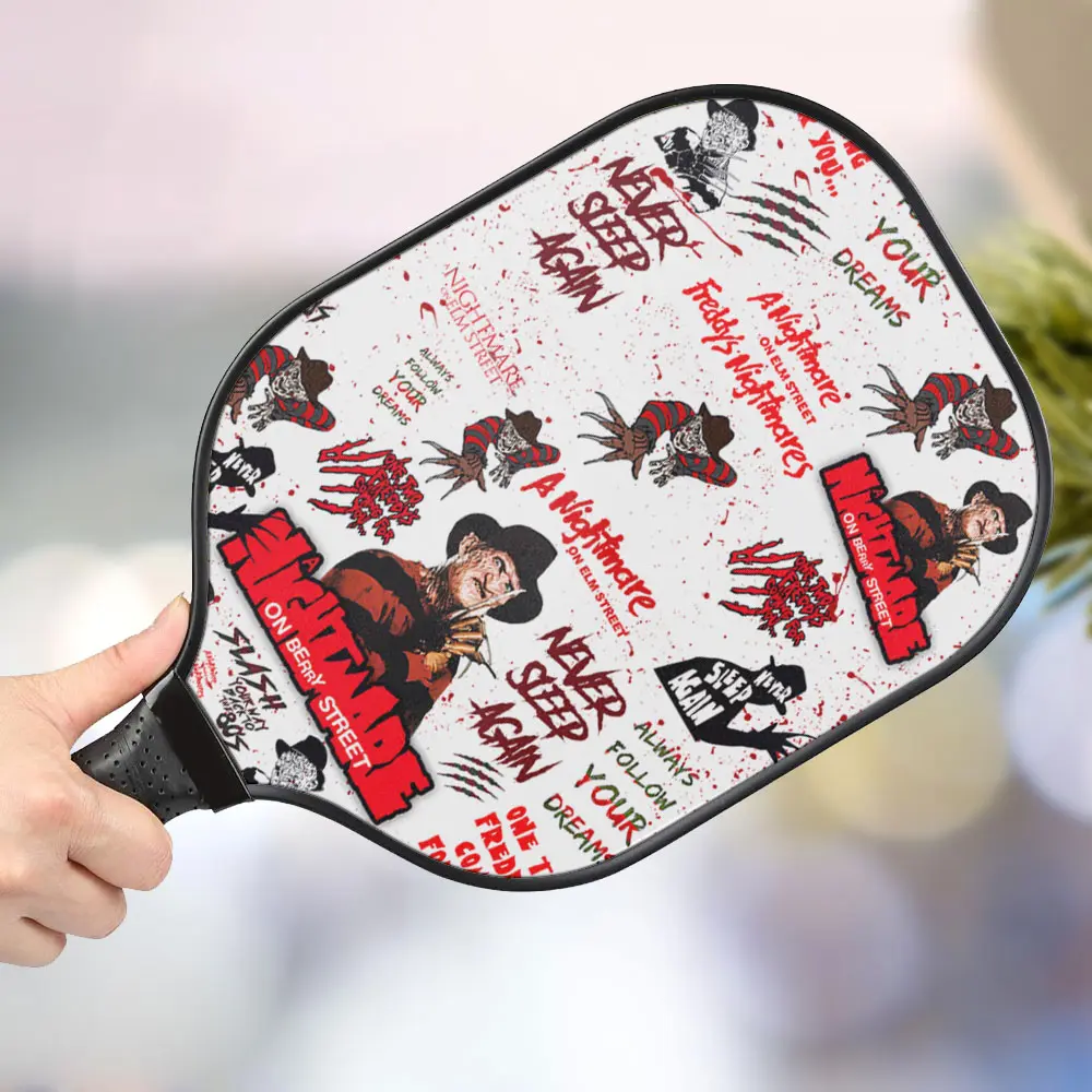 jwdazzle a nightmare on elm street personalized pickleball paddle xeahn