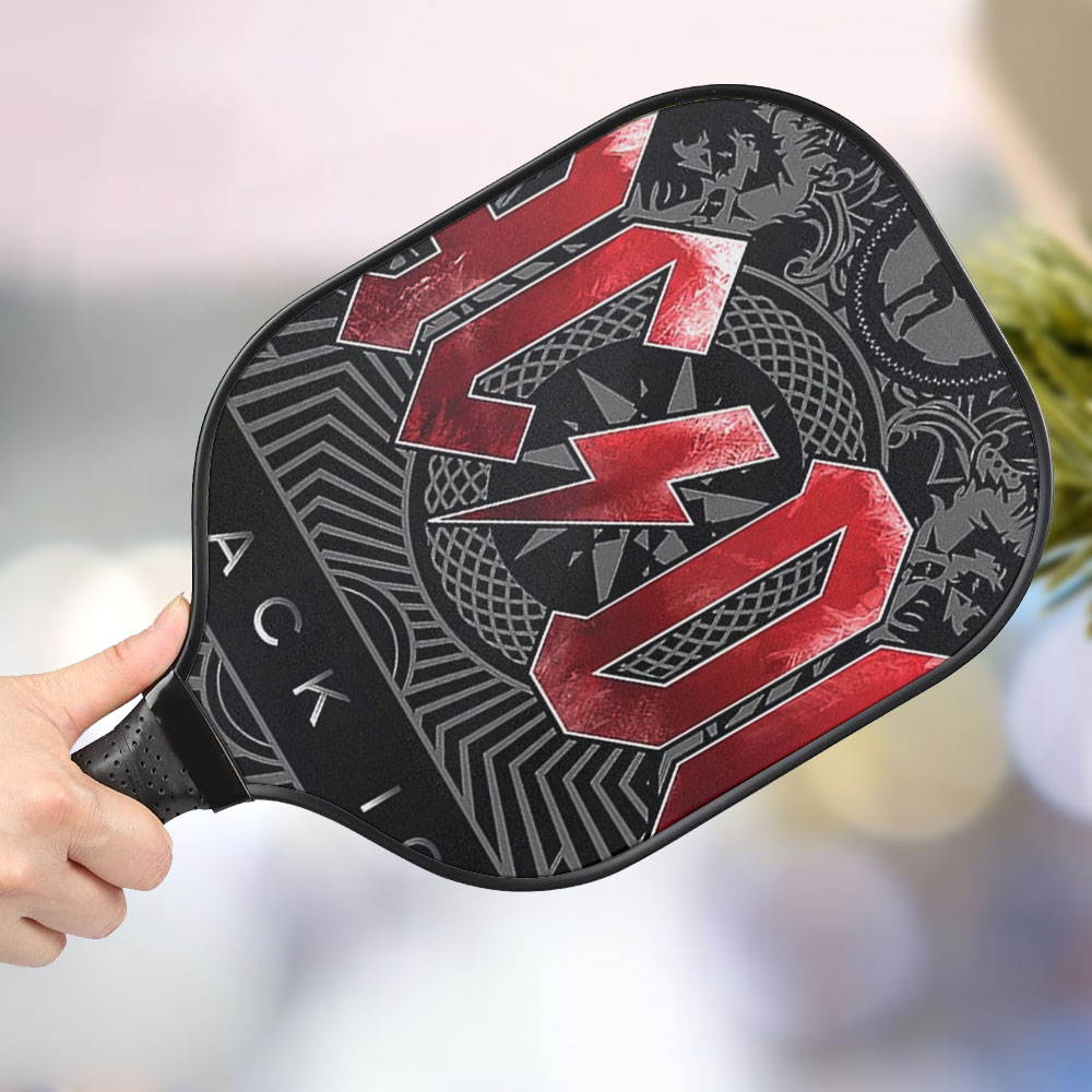 jwdazzle acdc personalized pickleball paddle pwgwq