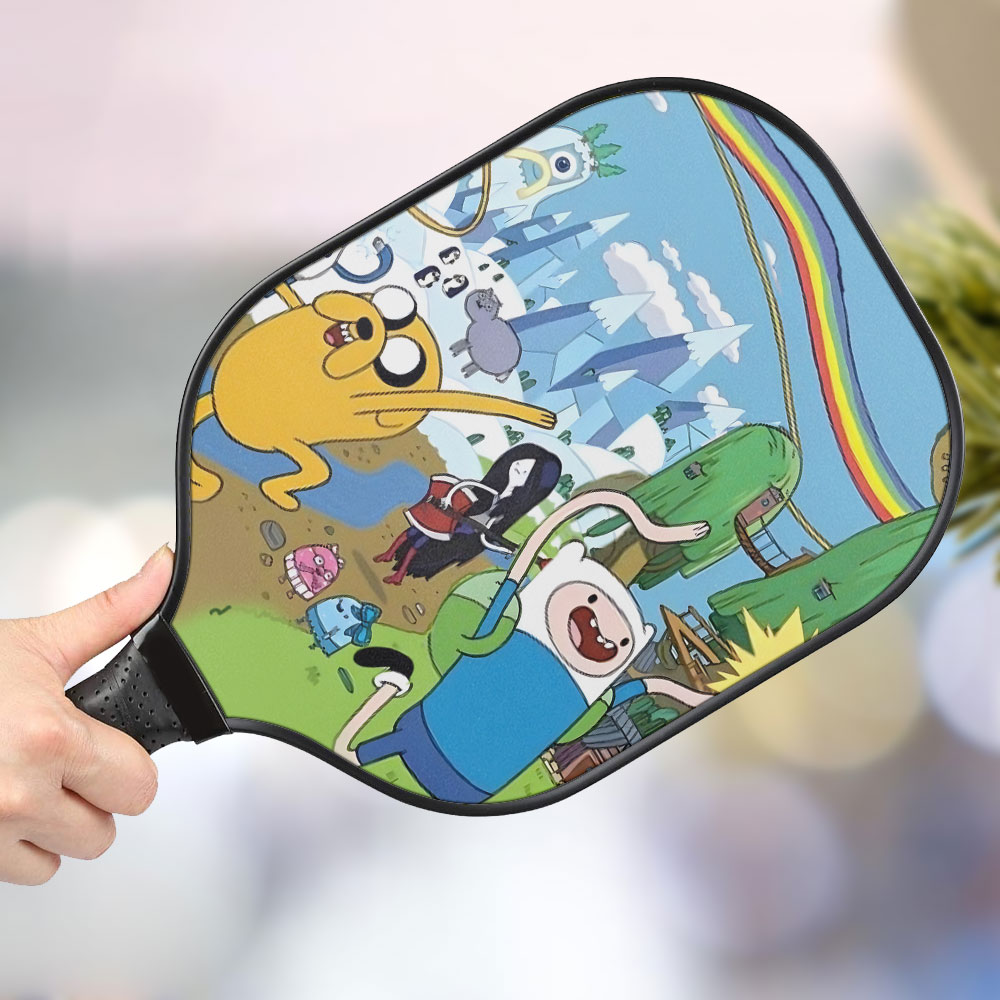 jwdazzle adventure time personalized pickleball paddle eroiw