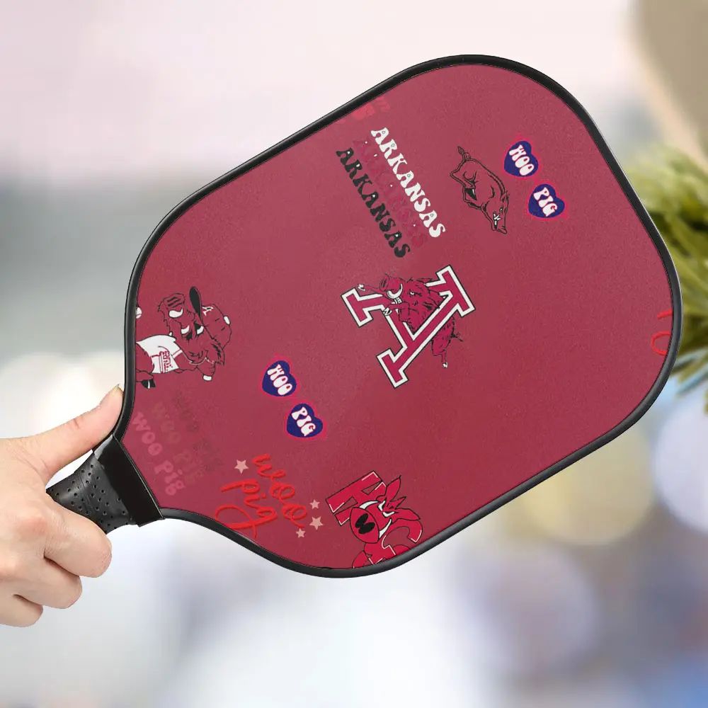 jwdazzle arkansas razorbacks personalized pickleball paddle ahdy6