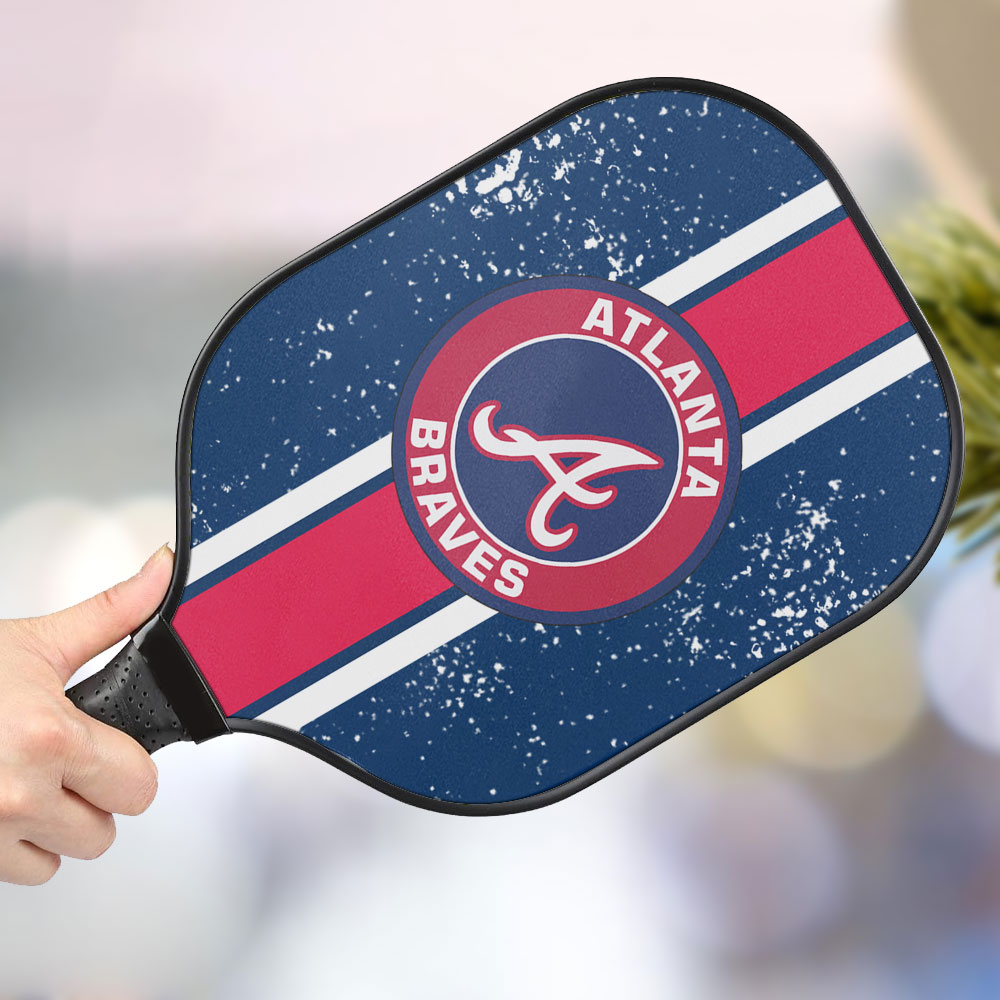jwdazzle atlanta braves personalized pickleball paddle pdbna