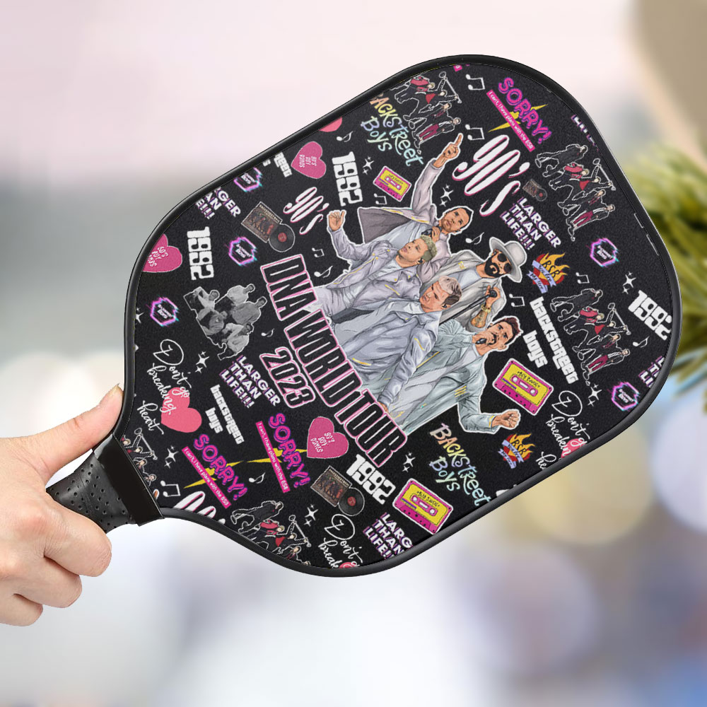 jwdazzle backstreet boys personalized pickleball paddle uherf