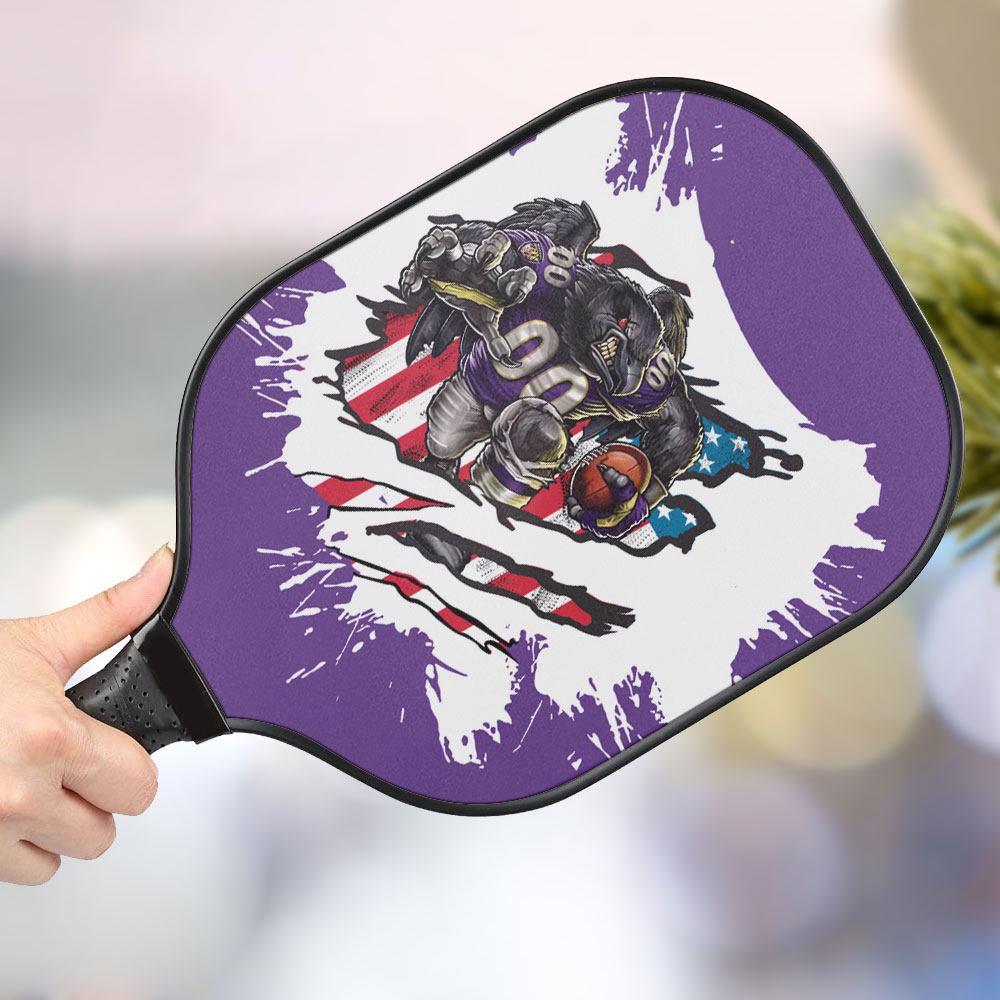 jwdazzle baltimore ravens personalized pickleball paddle 83et6