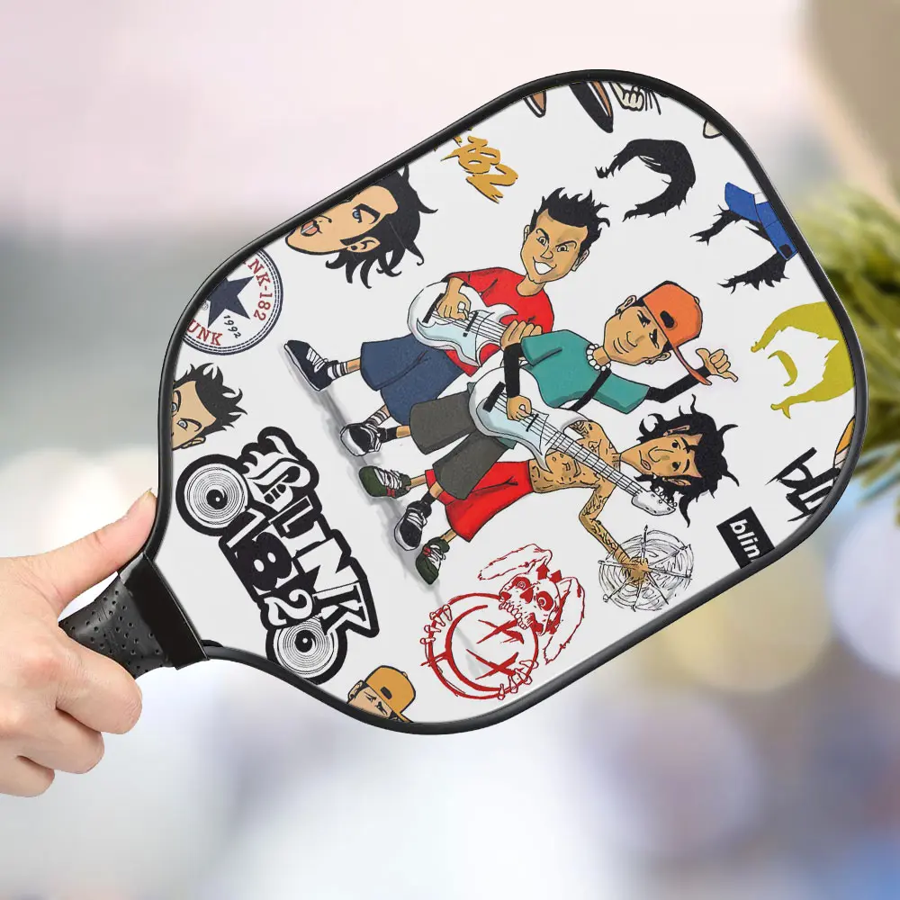 jwdazzle blink 182 personalized pickleball paddle vaeid