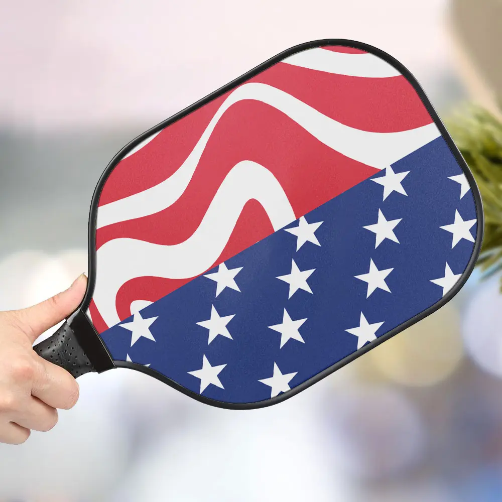 jwdazzle blue star personalized pickleball paddle qsl4r
