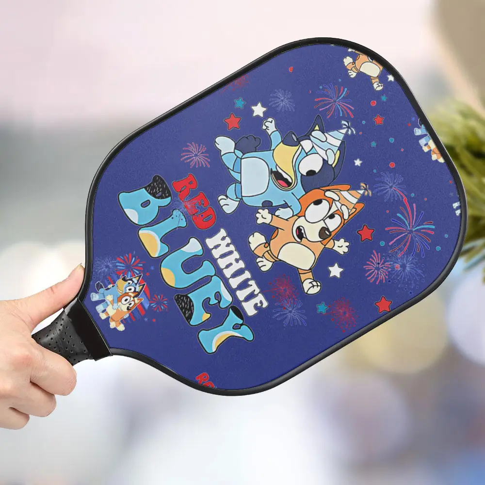 jwdazzle bluey personalized pickleball paddle sr8ce