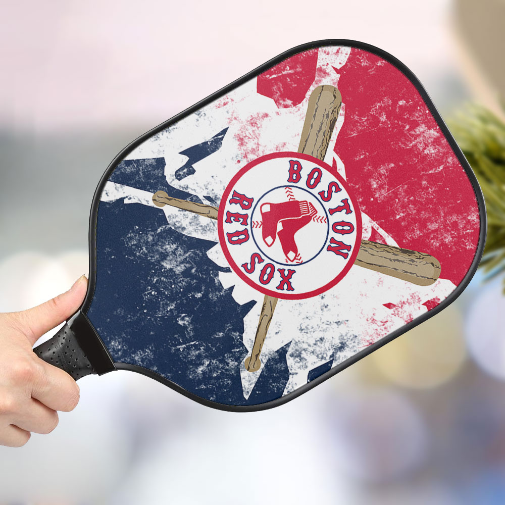 jwdazzle boston red sox personalized pickleball paddle fy3vc