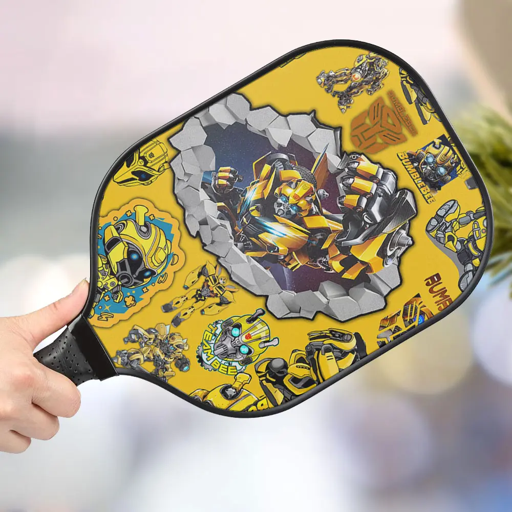 jwdazzle bumblebee personalized pickleball paddle ih0yp