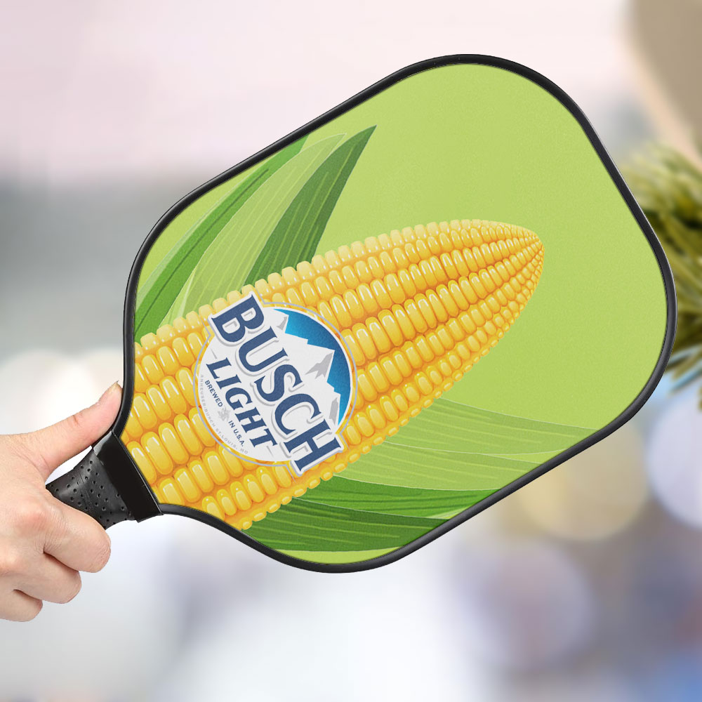 jwdazzle busch light corn personalized pickleball paddle crg6f