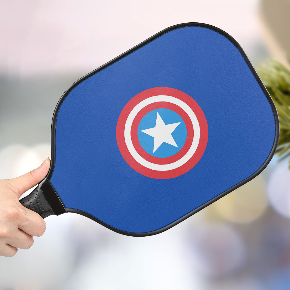 jwdazzle captain america personalized pickleball paddle tys4a