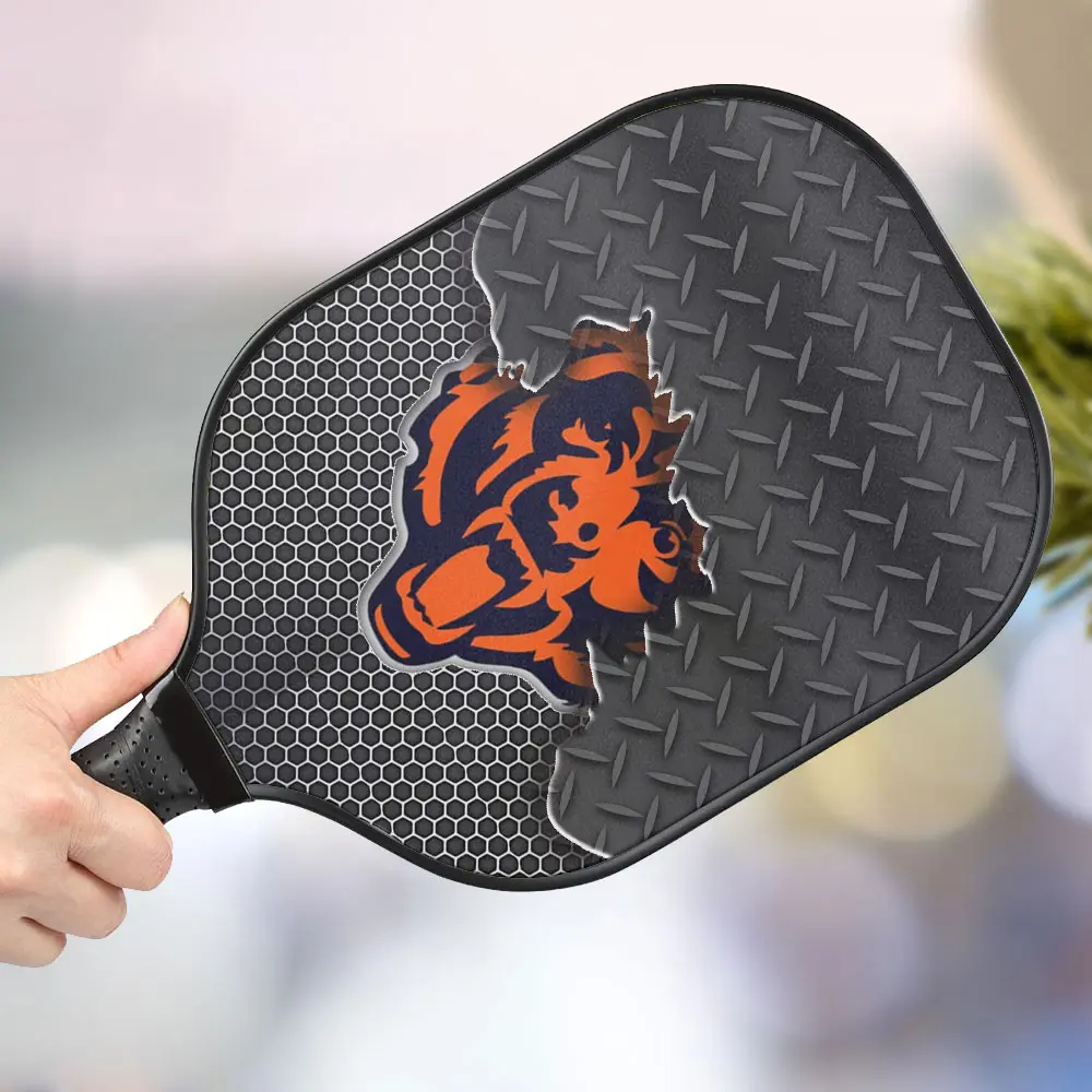 jwdazzle chicago bears personalized pickleball paddle nqa8t