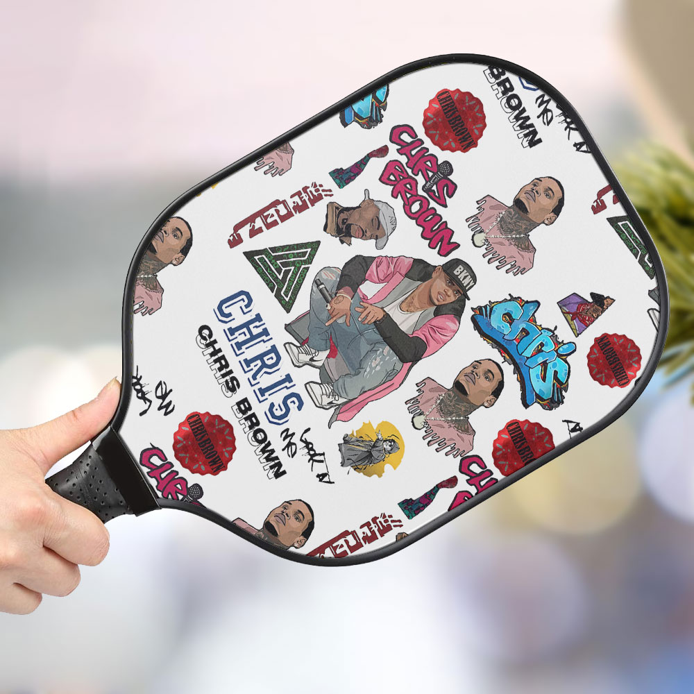 jwdazzle chris brown personalized pickleball paddle v0lcb