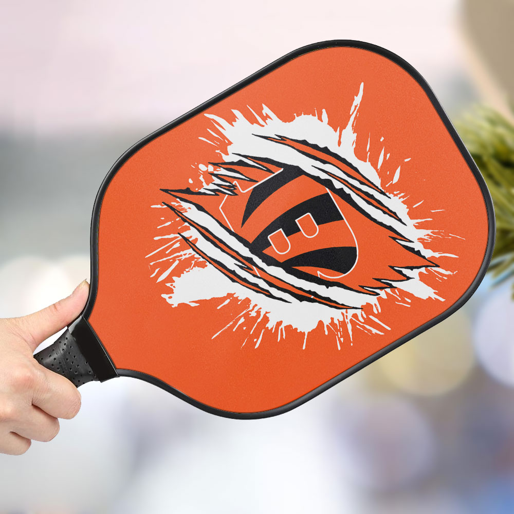 jwdazzle cincinnati bengals personalized pickleball paddle 3b5t2