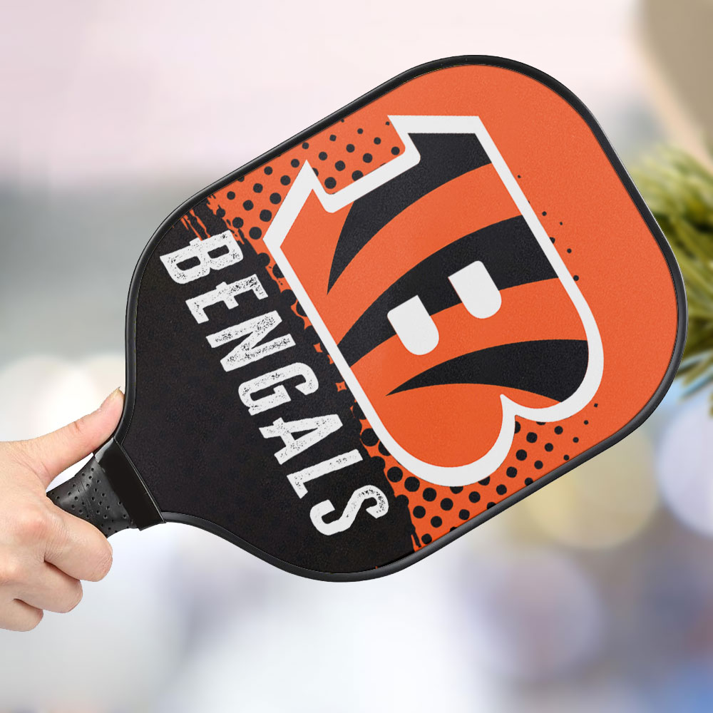 jwdazzle cincinnati bengals personalized pickleball paddle z3ccp