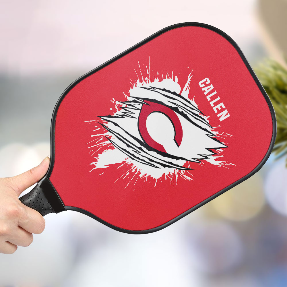 jwdazzle cincinnati reds personalized pickleball paddle lsxs0