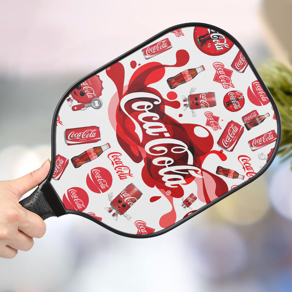 jwdazzle coca cola personalized pickleball paddle 813lx