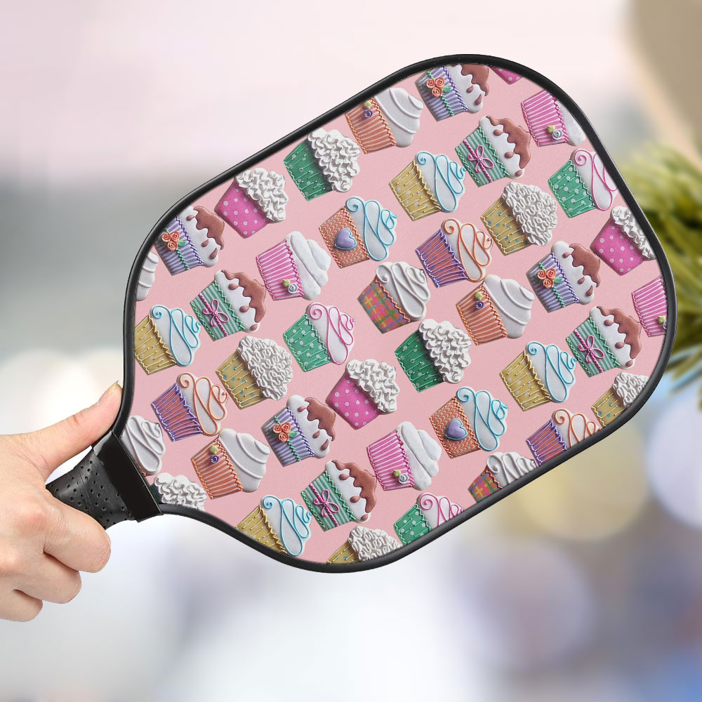 jwdazzle cup cake personalized pickleball paddle ordvb